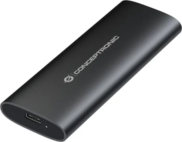 Caja externa conceptronic SSD M.2 para disco duro USB tipo c