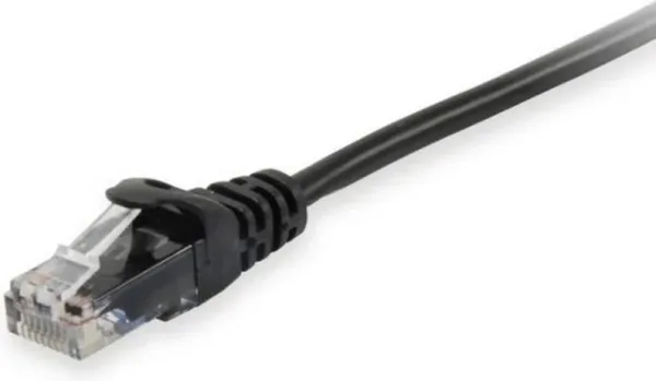 Cable de red equip latiguillo rj45 u - utp cat6a 7.5m negro