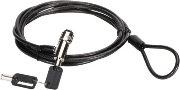 Cable seguridad conceptronic nano por llave para portatiles 1.8m