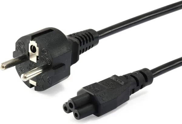 Cable alimentacion c5 a cee7 - 4 equip trebol 1.8m