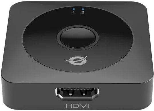 Switch hdmi conceptronic selene01b 2 puertos