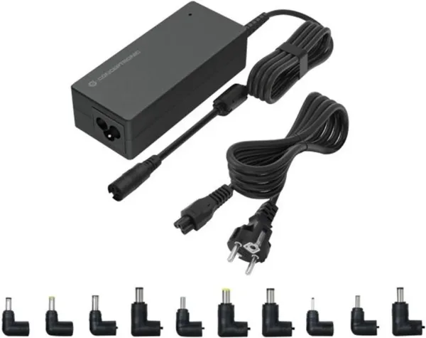 Cargador universal de portatil conceptronic ozul08b10 90w automatico 15v a 20v 10tips 6.0a