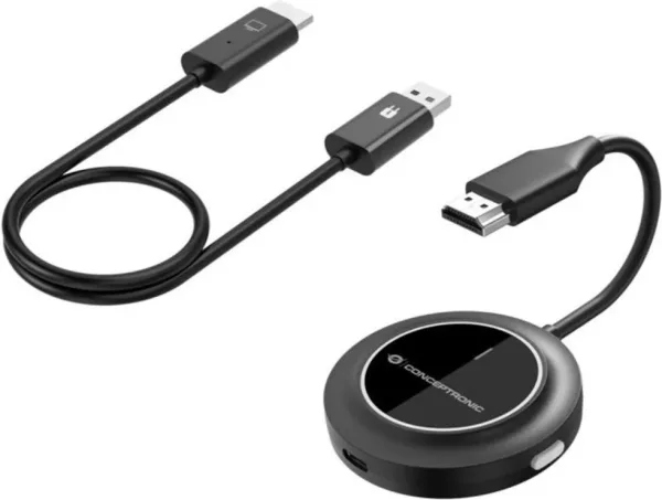 Transmisor HDMI a HDMI wireless conceptronic atheric02b 5ghz 30m 1080p 60hz