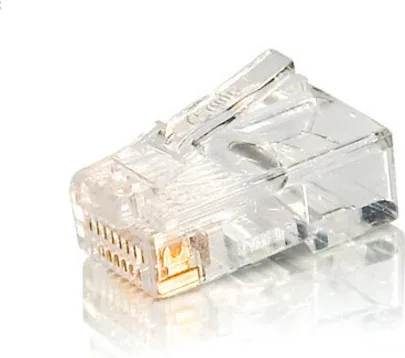 Kit 100 uds conectores rj45 equip categoria 5e