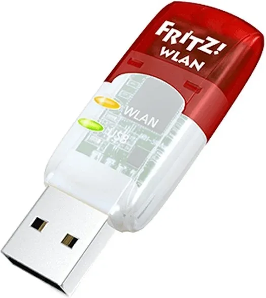 FRITZ! WLAN Stick Tarjeta Red WiFi AC430 USB