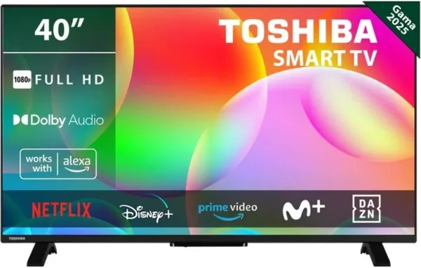 Tv toshiba 40 pulgadas LED FHD -  40lv2563dg - smart tv