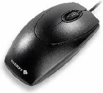Cherry Ratón óptico Negro PS/2-USB