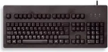 Teclado cherry g80 - 3000 mecanico contacto de oro USB - ps2 negro
