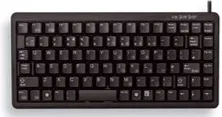 Cherry teclado slim USB+PS/2 negro
