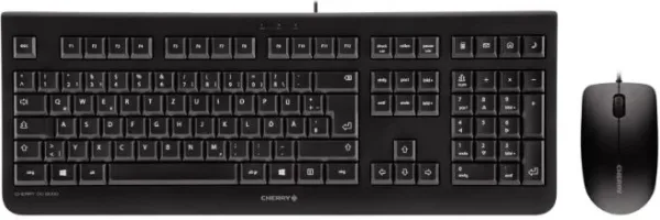 TECLADO + RATON DC 2000 NEGRO CHERRY
