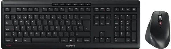Teclado + raton cherry stream desktop comfort inalambrico negro