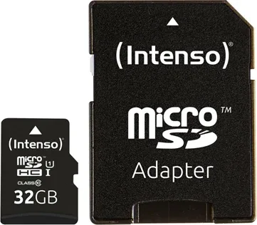 Intenso 3423480 Micro SD UHS-I Premium 32GB c/adap