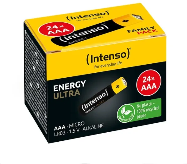 Intenso Pila Alcalina energy ultra AAALR03 Box-24