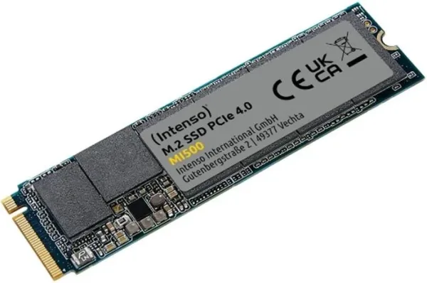 Disco duro interno solido SSD intenso mi500 500gb M.2 NVMe gen4