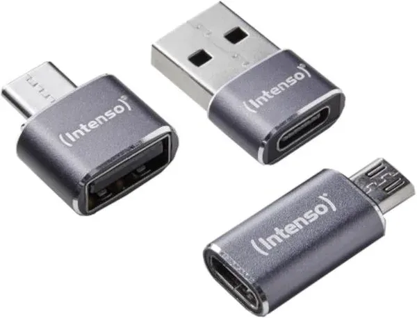 Intenso | Adaptador USB Mix C  A|A C|C Micro
