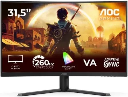MONITOR GAMING AOC CURVO 240Hz C32G42ZE