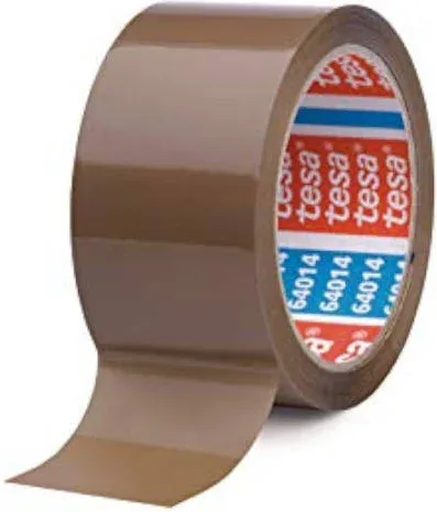 Cinta de Embalaje Silenciosa en Polipropileno 50Mm.x66M. Marron Tesa 04024-00235-06