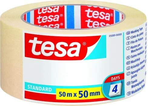Cinta de Pintor Standard para Profesionales 50Mm.x50M. Tesa 05089-00000-02