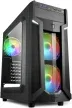 Caja Atx Sharkoon Vg6-W RGB 2Xusb3.0 RGB  sin Fuente Negro