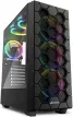 Caja Atx Sharkoon RGB Hex 2Xusb3.0 sin Fuente Negro