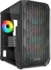 CAJA GAMING mATX SHARKOON MK3 3XVENT 120MM 3XUSB SN FUENTE NEGRO
