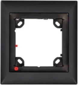 Mobotix Single Frame, Black  (P/N:mx-Opt-Frame-1-Ext-Bl)