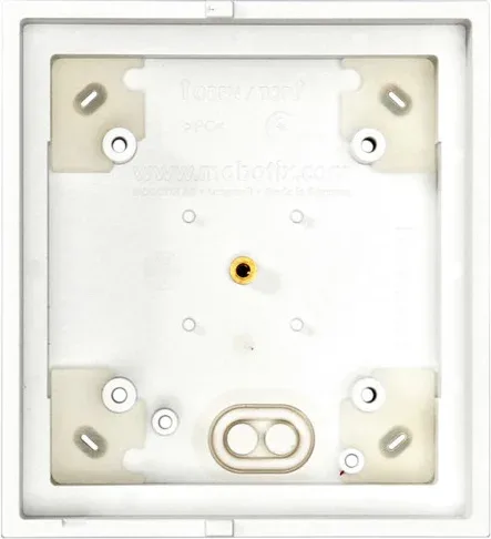 Mobotix Single On-Wall-Housing, White  (P/N:mx-Opt-Box-1-Ext-On-Pw)