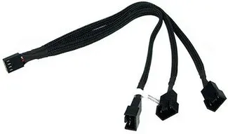 Cable 3 a 1 Pwm Phobya 30 Cm Negro 1