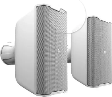 Ld Systems Integration Serie Dqor (Lddqor5Tw) 5" Two-Way Passive Indoor/Outdoor Installation Loudspeaker 16 Ohm, 70/100 V, White (Pair) Warranty 5 Years (Pu2)