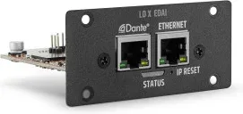 LD SYSTEMS INTEGRATION SERIE IPA (LDXEDAI) ETHERNET & DANTE AUDIO INTERFACE EXPANSION CARD FOR IPA SERIES WARRANTY 5 YEARS (PU20)