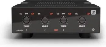Ld Systems Integration Serie Tica (Ldamp405) 4-Channel Mini Installation Power Amplifier 4 × 50 W 4 Ohm Warranty 5 Years (Pu6)