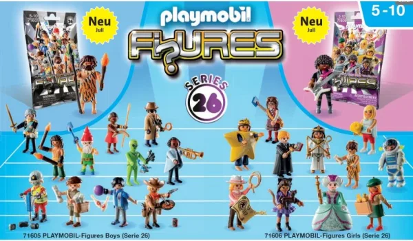 Playmobil desk display figuras niña 48 serie 26