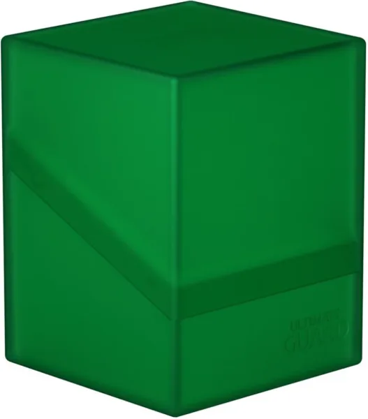 Caja de cartas ultimate guard boulder deck case 80+ tamaño estándar emerald