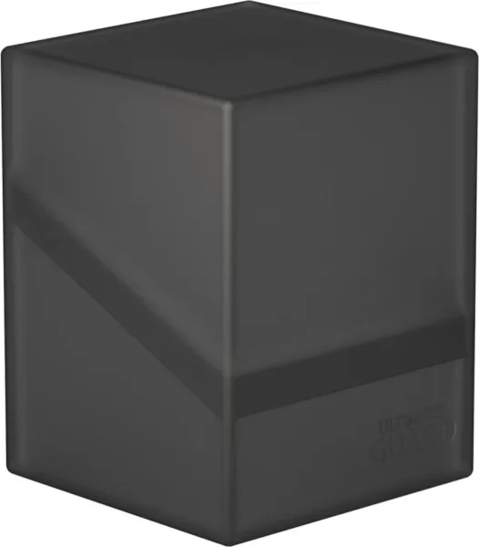 Caja de cartas ultimate guard boulder deck case 100+ tamaño estándar onyx