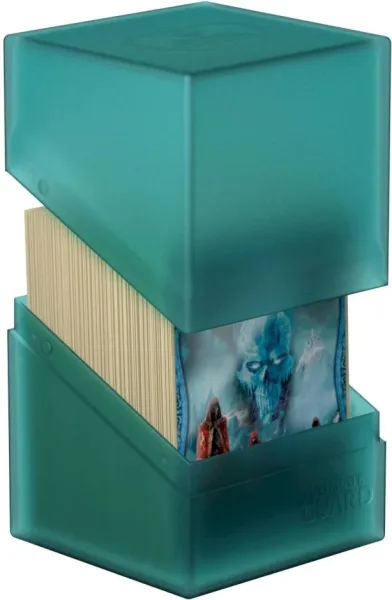 Caja de cartas ultimate guard 100+ tamaño estándar malachite