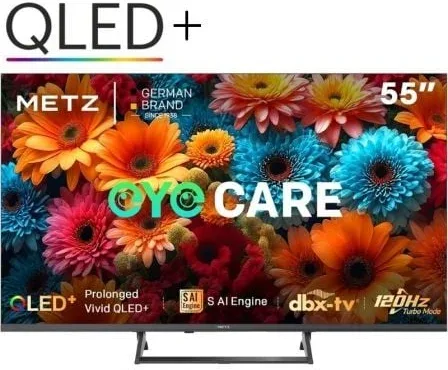 Televisor Metz QLED+ 55MQF7500Z 55"/ Ultra HD 4K/ Smart TV/ WiFi