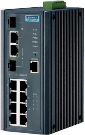 Bosch PRA-ES8P2S Gestionado L2 Gigabit Ethernet (10/100/1000) Energía sobre Ethernet (PoE) Negro