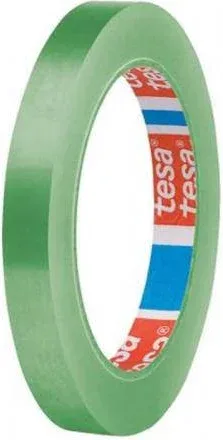 Cinta de Embalaje en Pvc de Colores 12Mm.x66M. Verde Tesa 60404-00042-00