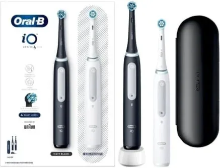 Cepillo Dental Oral-B iO Series 4 Dúo/ Incluye Funda