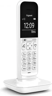 Gigaset CL390 Teléfono DECT/analógico Blanco Identificador de llamadas