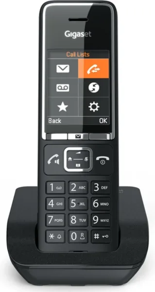 Teléfono Inalámbrico Gigaset Comfort 550/ Negro
