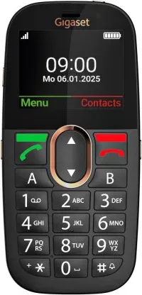 Gigaset Movil Senior Gl695 Negro 4G Tecla Llamada Sos