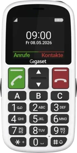 Teléfono Móvil Gigaset GL30 para Personas Mayores/ 4G/ Blanco