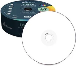 Consumible Mediarange Dvd-R Mr407 4.7Gb 25Pcs