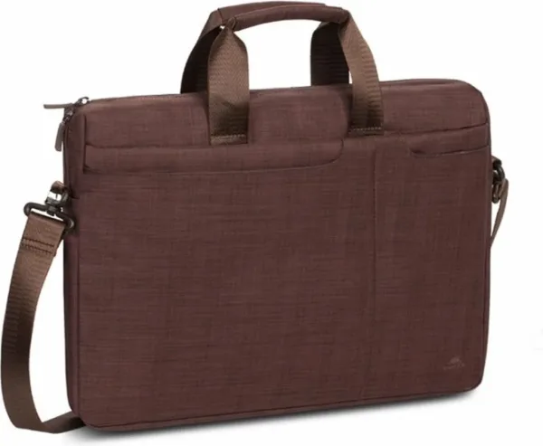 Maletin rivacase 8335 biscayne para portatil 15.6 pulgadas marron