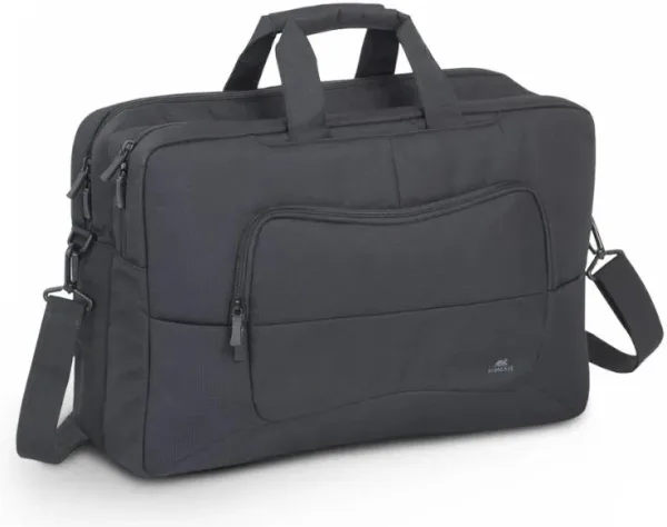 RIVACASE 8455 ECO maletin 17,3" Negro
