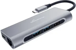HUB MEDIARANGE USB-C 7EN1