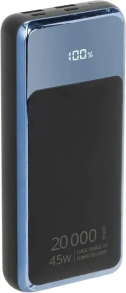 Powerbank rivacase va1075 qc - pd 20000mah usb tipo a - usb tipo c