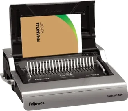 Encuadernadora de Canutillo Fellowes Galaxy-E/ Plata