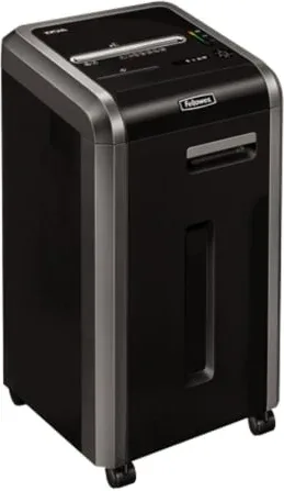 Destructora Fellowes 225Mi/ Corte en Micropartículas de 2 x 12mm/ Negra